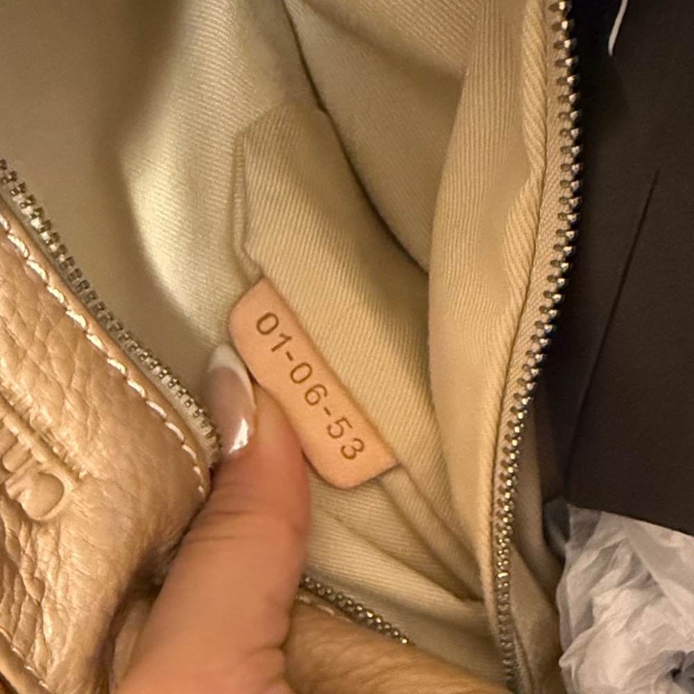 Chloe Paddington Beige Leather Satchel with Rose Gold Hardware - Picture 4 of 5